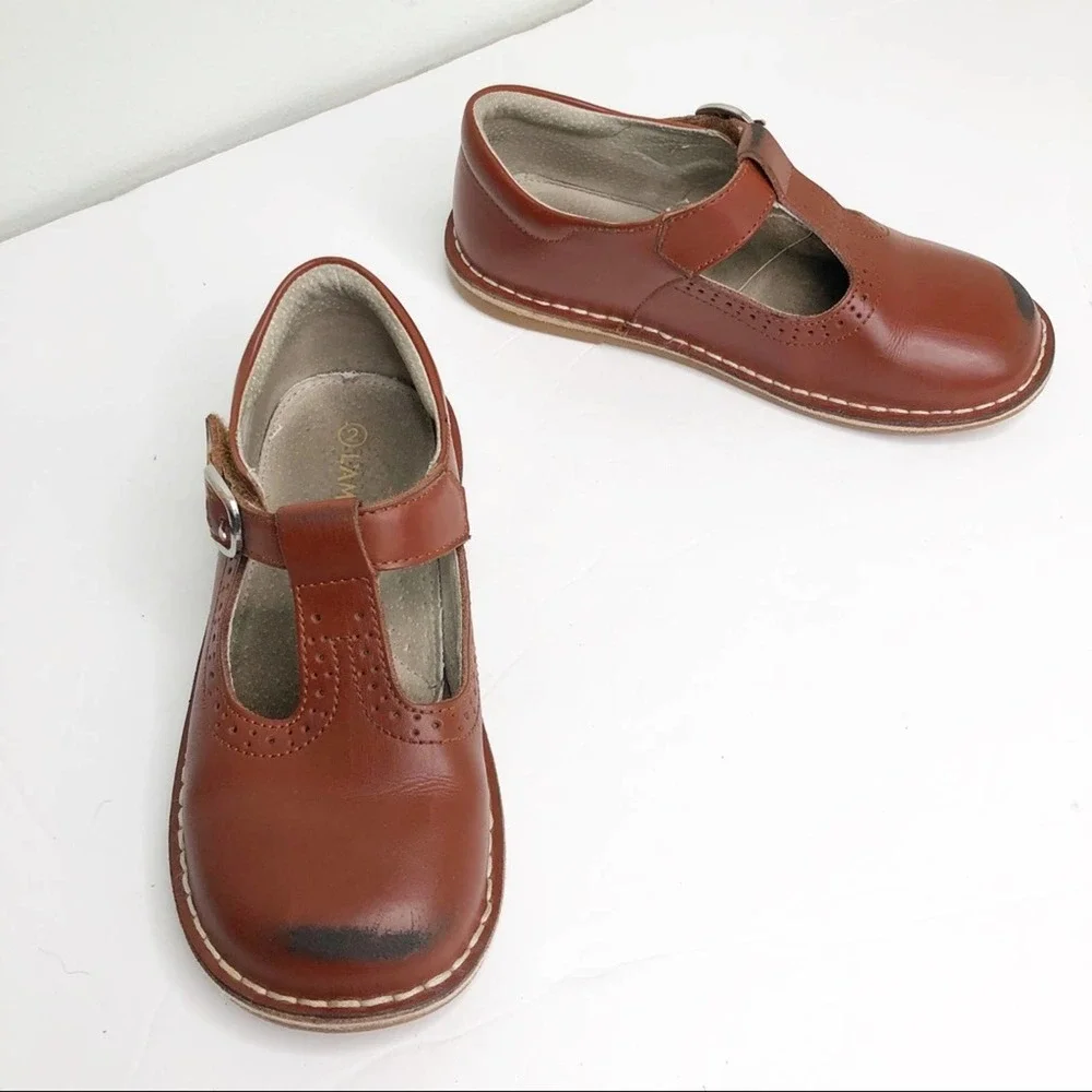 L'AMOUR Frances T-Strap Perforated Mary Jane Shoe - Picture 3 of 16